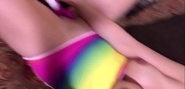  Lil Christi Rainbow Warrior Slut Show